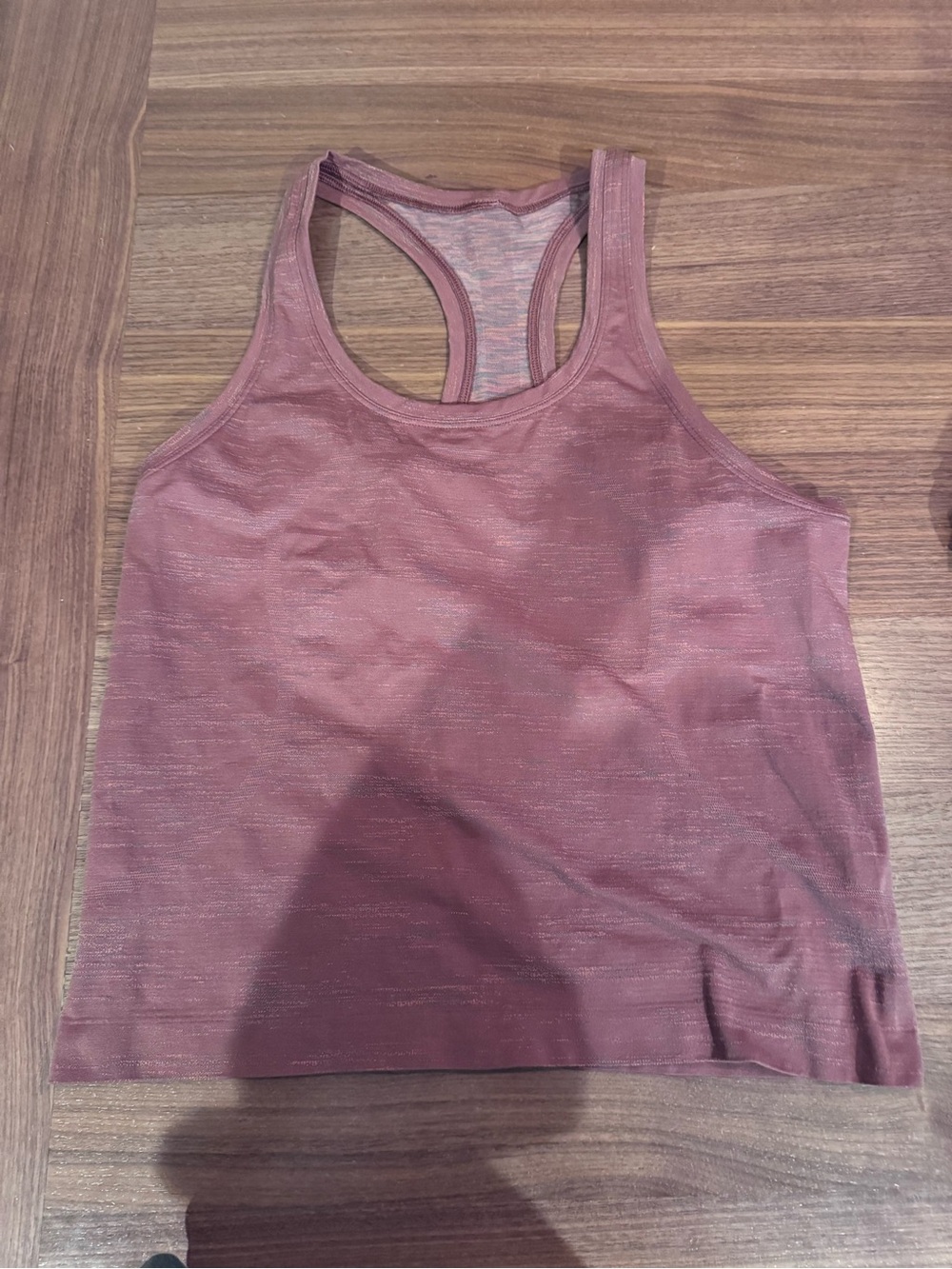 Lululemon swiftly tech racerback tank brown size 10 waist length